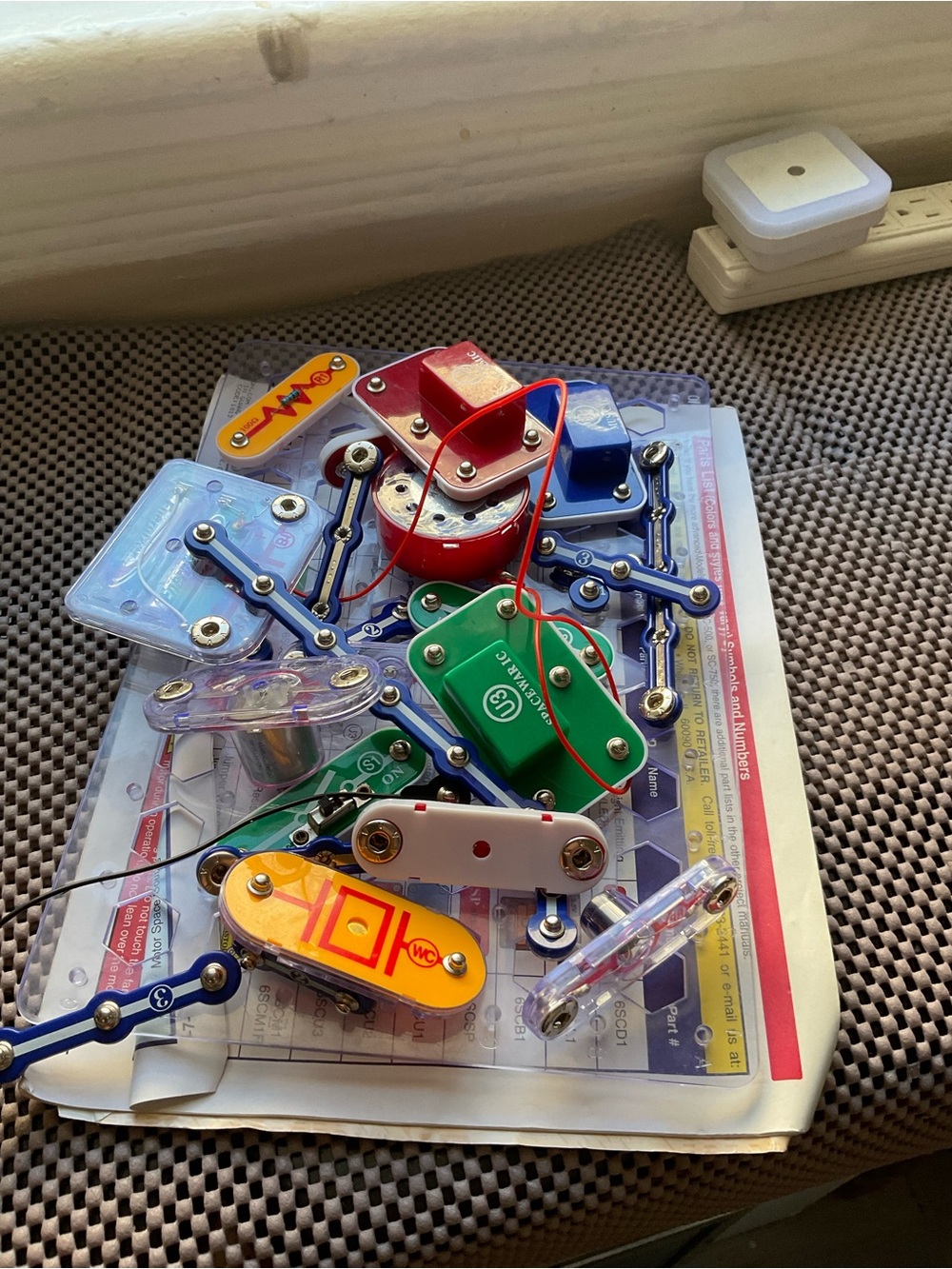 Educational Snap Circuit Kit - Multicolor Kids Electronics Toy